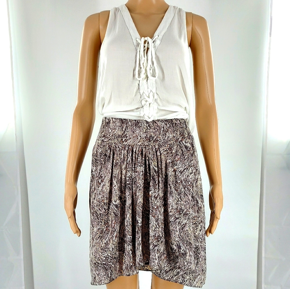 Club Monaco Hayden Silk Skirt 0